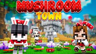 Thumbnail of the Minecraft Bedrock Marketplace product Mushroom Town created by 4KS Studios.
