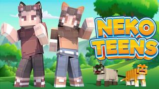 Thumbnail of the Minecraft Bedrock Marketplace product Neko Teens created by 4KS Studios.