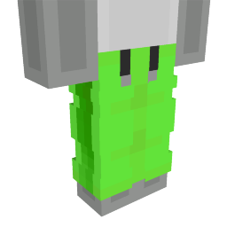 Thumbnail of the Minecraft Bedrock Marketplace product Neon Green Sweatpants created by 4KS Studios.