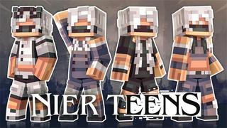Thumbnail of the Minecraft Bedrock Marketplace product Nier Teens created by 4KS Studios.