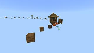 Screenshot of the Minecraft Bedrock Marketplace product Noob vs. Pro Parkour created by 4KS Studios.