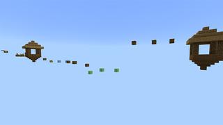 Screenshot of the Minecraft Bedrock Marketplace product Noob vs. Pro Parkour created by 4KS Studios.