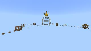 Screenshot of the Minecraft Bedrock Marketplace product Noob vs. Pro Parkour created by 4KS Studios.