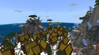 Screenshot of the Minecraft Bedrock Marketplace product Nordic Island created by 4KS Studios.