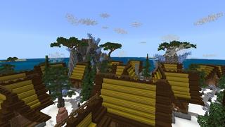 Screenshot of the Minecraft Bedrock Marketplace product Nordic Island created by 4KS Studios.
