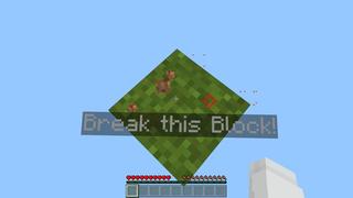 Screenshot of the Minecraft Bedrock Marketplace product One Block created by 4KS Studios.