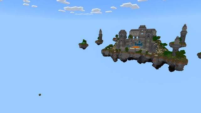 Screenshot of the Minecraft Bedrock Marketplace product One Block created by 4KS Studios.