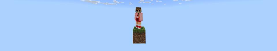 Panorama of the Minecraft Bedrock Marketplace product One Block!! created by 4KS Studios.