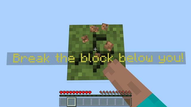 Screenshot of the Minecraft Bedrock Marketplace product One Block!! created by 4KS Studios.