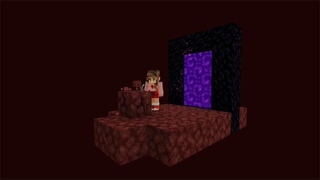 Screenshot of the Minecraft Bedrock Marketplace product One Block!! created by 4KS Studios.
