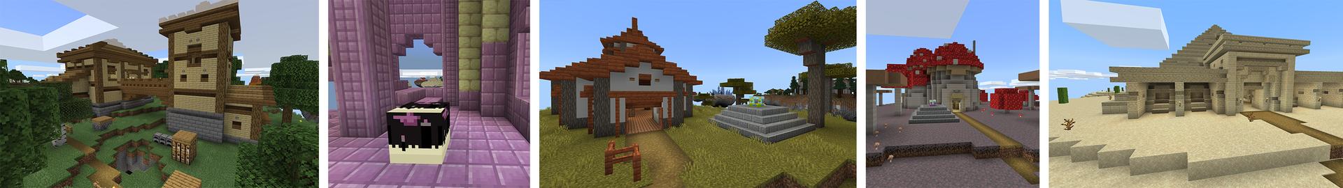 Panorama of the Minecraft Bedrock Marketplace product One Block Advanced created by 4KS Studios.