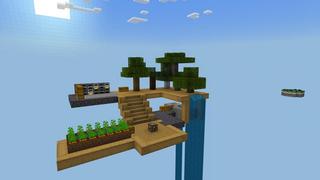Screenshot of the Minecraft Bedrock Marketplace product One Block Block created by 4KS Studios.