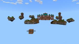 Screenshot of the Minecraft Bedrock Marketplace product One Block Block created by 4KS Studios.