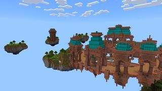 Screenshot of the Minecraft Bedrock Marketplace product One Block Block created by 4KS Studios.