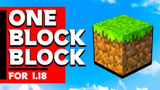 Thumbnail of the Minecraft Bedrock Marketplace product One Block Block created by 4KS Studios.