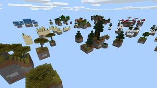 Screenshot of the Minecraft Bedrock Marketplace product One Block Challenge created by 4KS Studios.