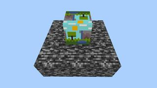 Screenshot of the Minecraft Bedrock Marketplace product ONE BLOCK Classic created by 4KS Studios.