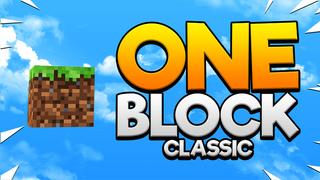 Thumbnail of the Minecraft Bedrock Marketplace product ONE BLOCK Classic created by 4KS Studios.