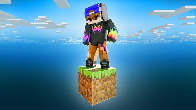 Thumbnail of the Minecraft Bedrock Marketplace product One Block One Hundred Days! created by 4KS Studios.