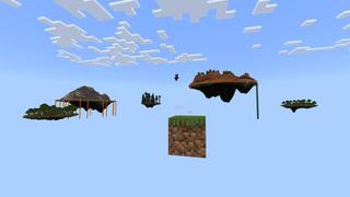 Screenshot of the Minecraft Bedrock Marketplace product ONE BLOCK SKYBLOCK created by 4KS Studios.