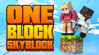 Thumbnail of the Minecraft Bedrock Marketplace product ONE BLOCK SKYBLOCK created by 4KS Studios.