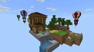 Screenshot of the Minecraft Bedrock Marketplace product One Block Survival created by 4KS Studios.