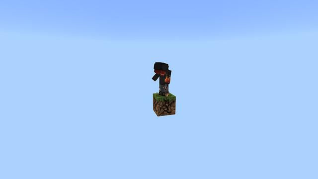 Screenshot of the Minecraft Bedrock Marketplace product One Block! created by 4KS Studios.