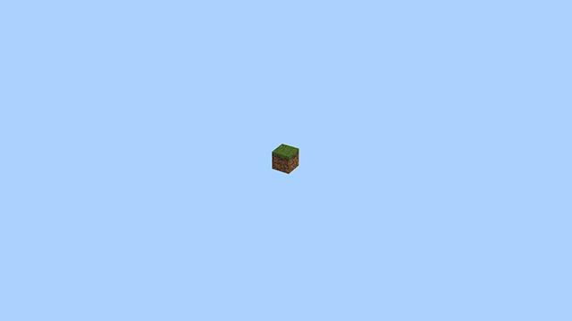 Screenshot of the Minecraft Bedrock Marketplace product One Block! created by 4KS Studios.