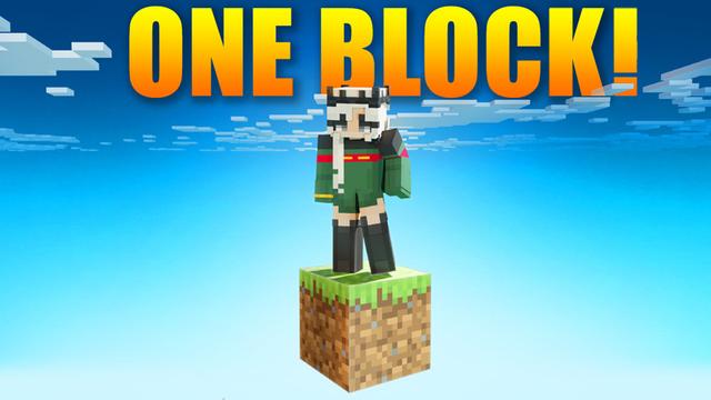 Thumbnail of the Minecraft Bedrock Marketplace product One Block! created by 4KS Studios.