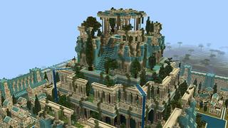 Screenshot of the Minecraft Bedrock Marketplace product Paradise Gardens created by 4KS Studios.