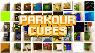 Thumbnail of the Minecraft Bedrock Marketplace product Parkour Cubes created by 4KS Studios.
