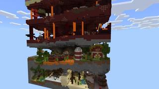 Screenshot of the Minecraft Bedrock Marketplace product Parkour Dimensions created by 4KS Studios.