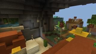 Screenshot of the Minecraft Bedrock Marketplace product Parkour Dimensions created by 4KS Studios.