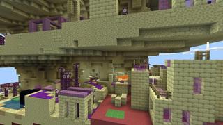 Screenshot of the Minecraft Bedrock Marketplace product Parkour Dimensions created by 4KS Studios.