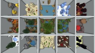 Screenshot of the Minecraft Bedrock Marketplace product Parkour Grid 100 created by 4KS Studios.