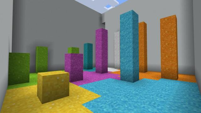 Screenshot of the Minecraft Bedrock Marketplace product Parkour Grid created by 4KS Studios.