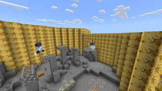 Screenshot of the Minecraft Bedrock Marketplace product Parkour Honeycomb created by 4KS Studios.
