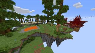Screenshot of the Minecraft Bedrock Marketplace product Parkour Islands created by 4KS Studios.