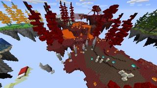 Screenshot of the Minecraft Bedrock Marketplace product Parkour Islands created by 4KS Studios.