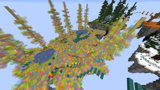 Screenshot of the Minecraft Bedrock Marketplace product Parkour Islands created by 4KS Studios.