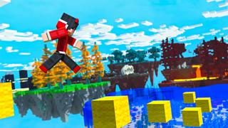 Thumbnail of the Minecraft Bedrock Marketplace product Ilhas Parkour created by 4KS Studios.
