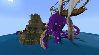 Screenshot of the Minecraft Bedrock Marketplace product Parkour Kraken created by 4KS Studios.
