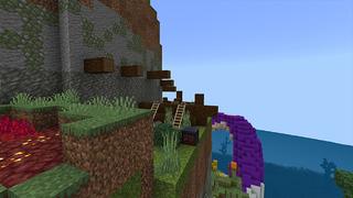 Screenshot of the Minecraft Bedrock Marketplace product Parkour Kraken created by 4KS Studios.