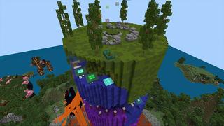 Screenshot of the Minecraft Bedrock Marketplace product Parkour Lava Rise created by 4KS Studios.