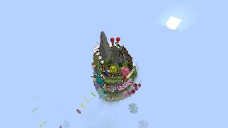 Screenshot of the Minecraft Bedrock Marketplace product Parkour Mountain created by 4KS Studios.