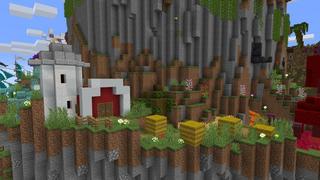 Screenshot of the Minecraft Bedrock Marketplace product Parkour Mountain created by 4KS Studios.