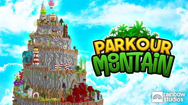 Thumbnail of the Minecraft Bedrock Marketplace product Parkour Mountain created by 4KS Studios.