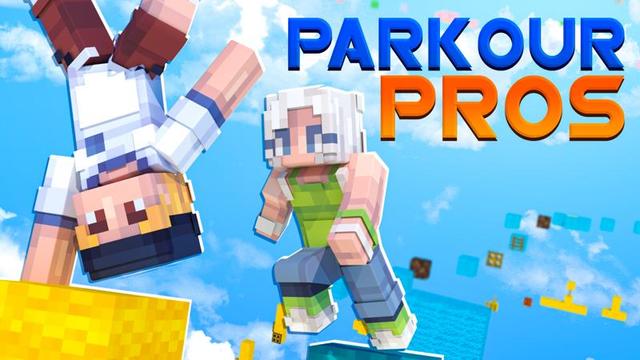 Thumbnail of the Minecraft Bedrock Marketplace product Parkour Pros created by 4KS Studios.