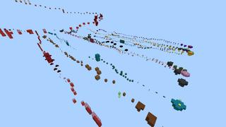 Screenshot of the Minecraft Bedrock Marketplace product Parkour Sky created by 4KS Studios.