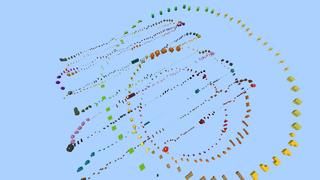 Screenshot of the Minecraft Bedrock Marketplace product Parkour Speedrun created by 4KS Studios.